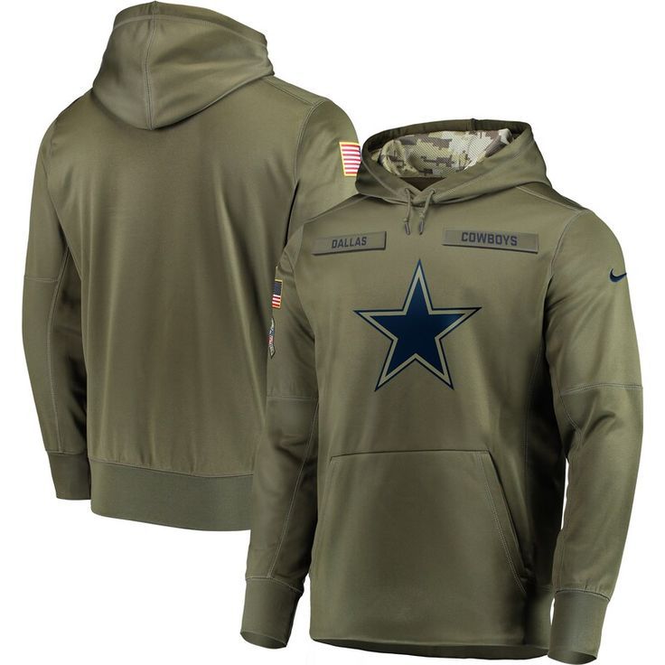 JACKET NFL UNISEX EQUIPO COWBOYS COLOR VERDE OLIVO