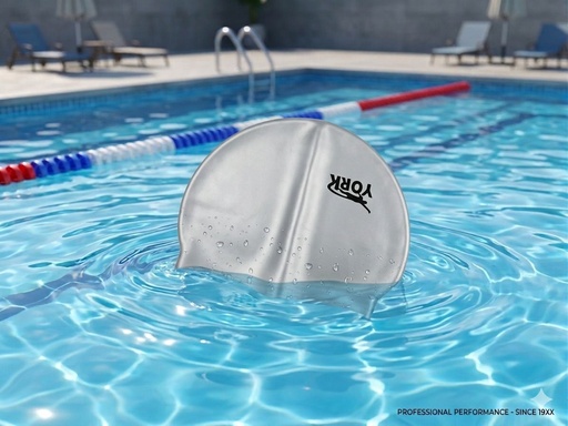 GORROS DE NATACION SIN DIBUJO GRIS 