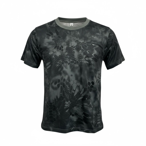 CAMISETA CUELLO REDONDO MOTEADAS