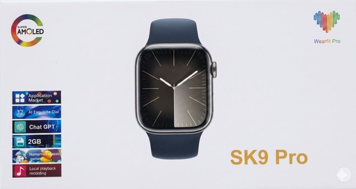[TAPS00680] RELOJ SK9 PRO SUPER AMOLED