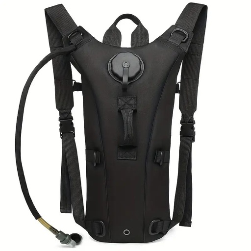 [TAPS00705] MOCHILA CANTINFLORA BOLSO DE AGUA DE 3 LTS COLOR NEGRO