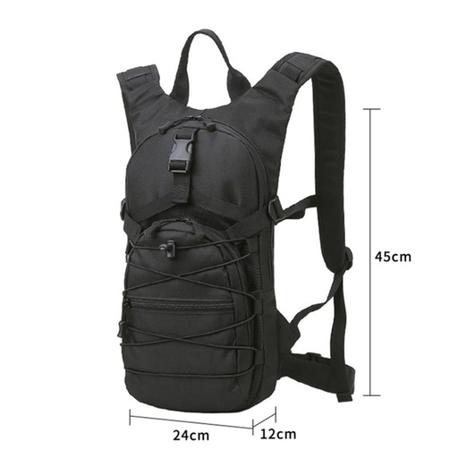 [TAPS00709] MOCHILA TACTICA MILITAR COLOR NEGRO