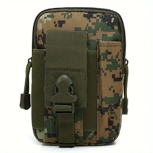 [TAPS00728] BOLSO TACTICO PARA CINTURON COLOR MOTEADO VERDE DISEÑO DIGITAL