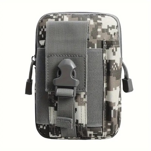 [TAPS00731] BOLSO TACTICO PARA CINTURON COLOR MOTEADO GRIS