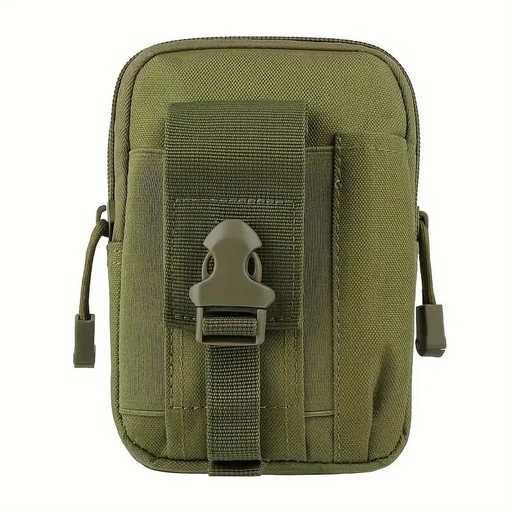 BOLSO TACTICO PARA CINTURON COLOR VERDE