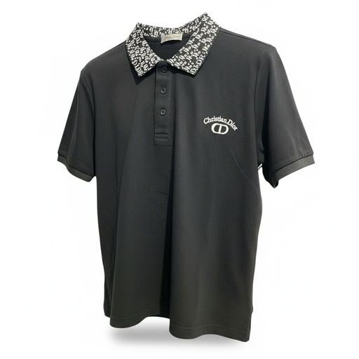 #3 CAMISA DIOR SPORT NEGRA LETRAS BLANCAS EN EL CUELLO