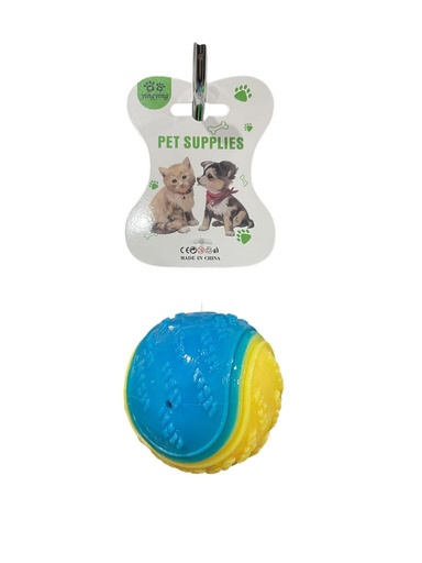 [MAPS00023] JUGUETE PELOTA DE COLORES PARA PERRO